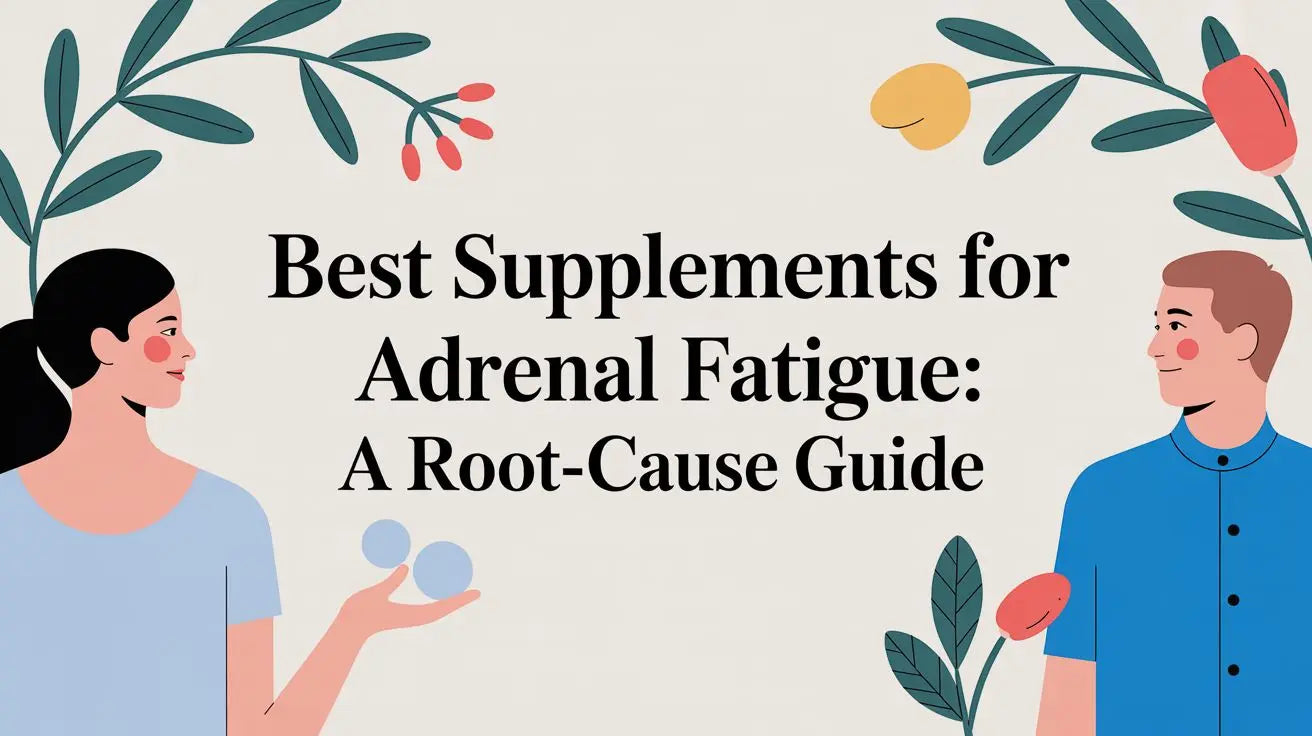 Best Supplements for Adrenal Fatigue: A Root-Cause Guide Lifeworks Integrative Health