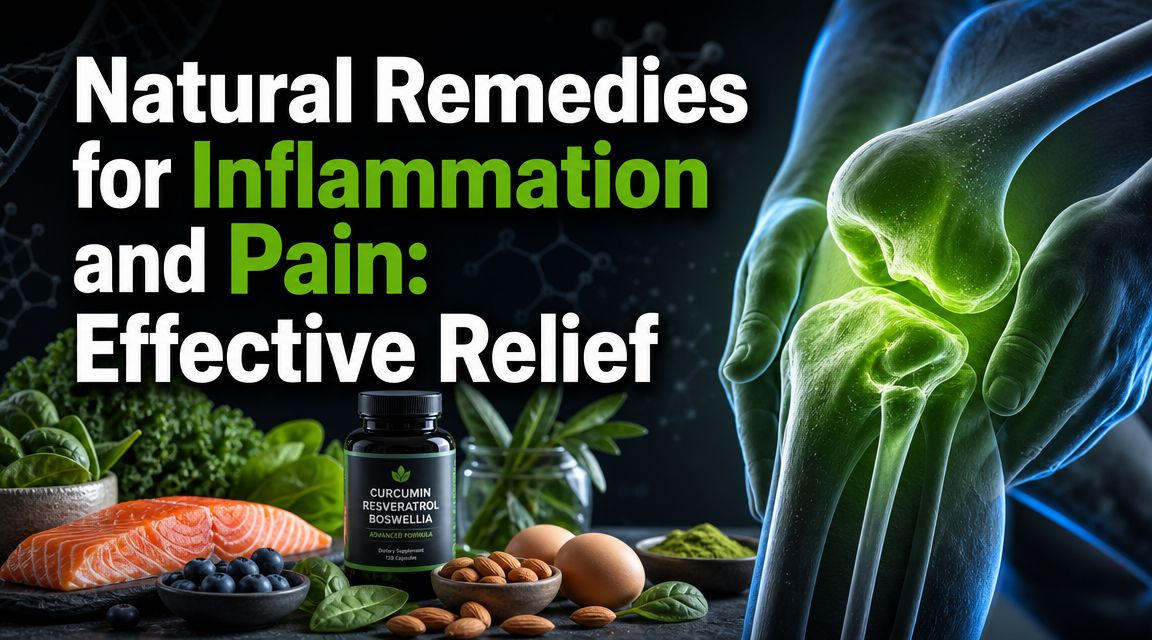 Natural Remedies for Inflammation and Pain: Effective Relief