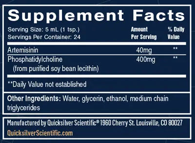 Artemisinin Emulsion 4 oz Quicksilver