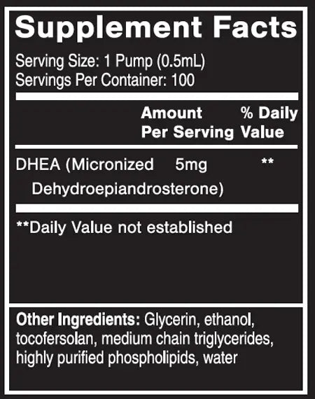 Pure DHEA 1.7 fl oz Quicksilver