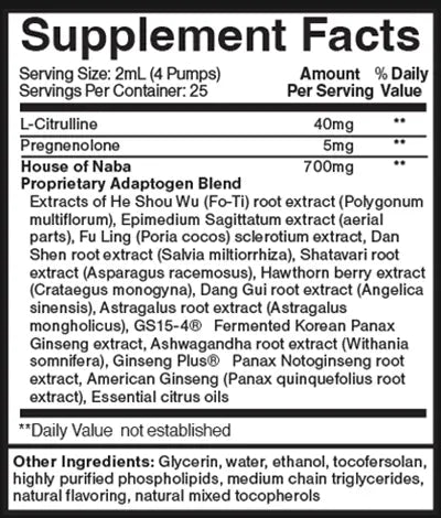 Adaptogenic Black Label 1.7 fl oz Quicksilver