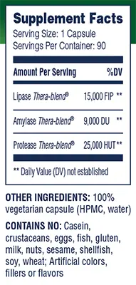 Lypo Optimize 90 Capsules Enzyme Science