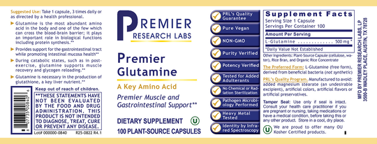 Glutamine, Premier