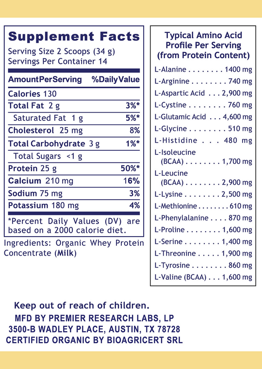 Whey Protein, Premier