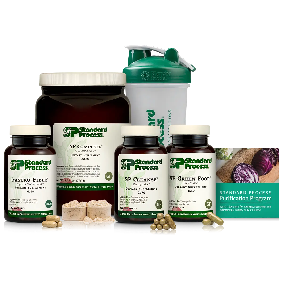 Purification Product Kit with SP Complete® and Gastro-Fiber®, 1 Kit With SP Complete and Gastro-Fiber
