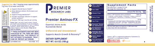Aminos-FX, Premier