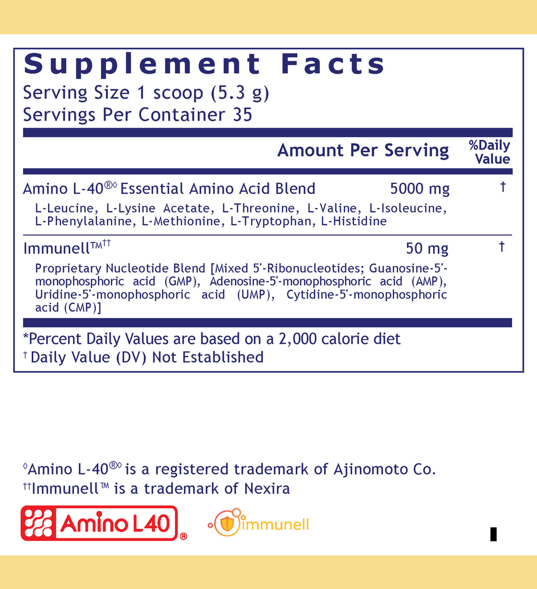 Aminos-FX, Premier