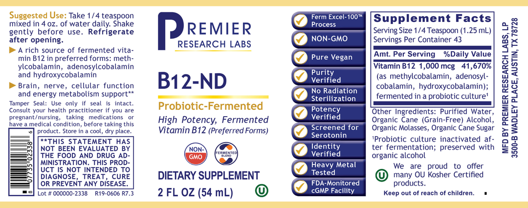 B12-ND™ (Fermented)