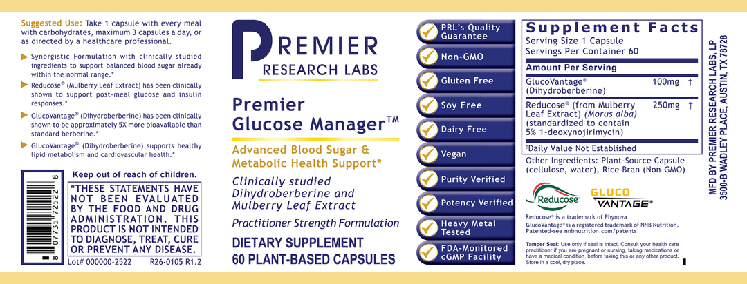 Glucose Manager™, Premier