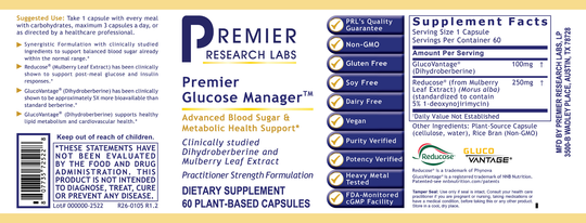 Glucose Manager™, Premier