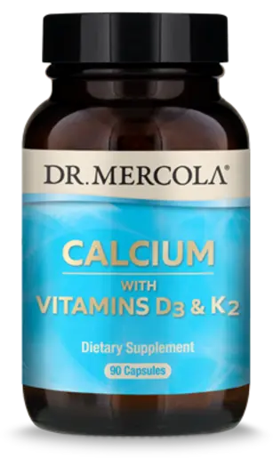 Calcium with Vitamins D3 & K2 90 Capsules