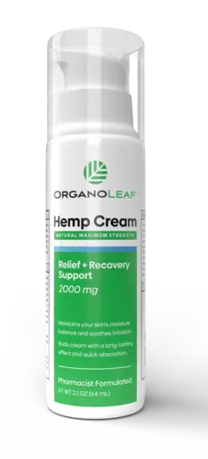 Hemp Body Cream Pump 2000 mg 2.1 oz