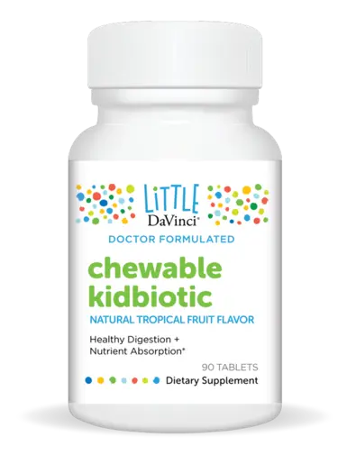 Chewable Kidbiotic Tropical Fruit 90 Tablets