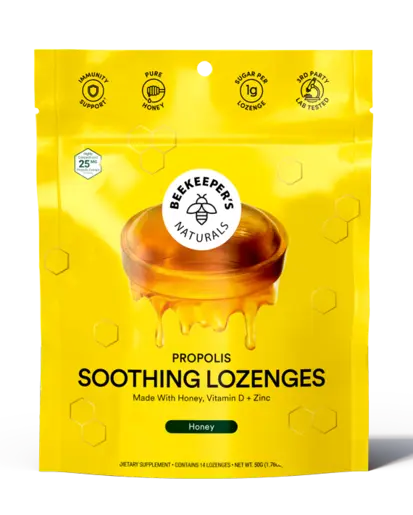 Propolis Soothing Lozenges Honey 14 Drops