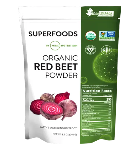 Organic Red Beet Powder 24 Servings