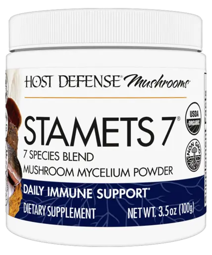 Stamets 7® Mushroom Mycelium Powder 66 Servings