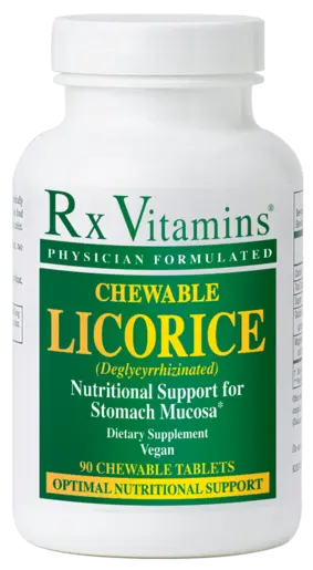 Chewable Licorice 90 Chewable Tablets