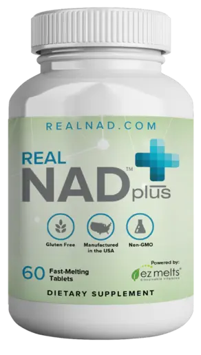 Real NAD+ 60 EZ Melt Tablets