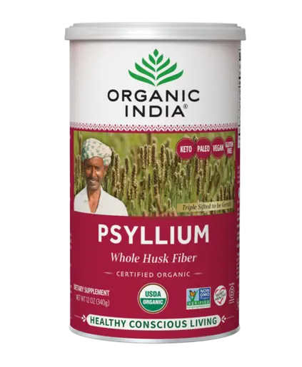 Psyllium Organic Whole Husk Fiber 68 Servings