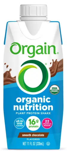 Vegan Organic Nutrition Shake Smooth Chocolate Single Serving Pack
