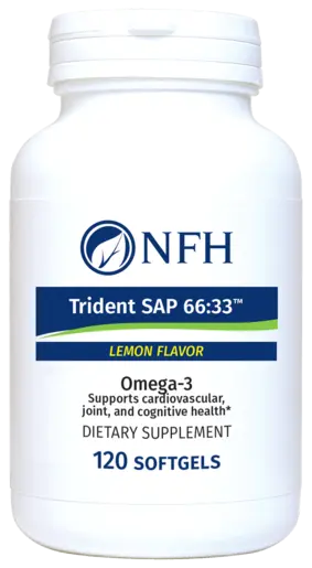 Trident SAP 66:33 Lemon 120 Softgels