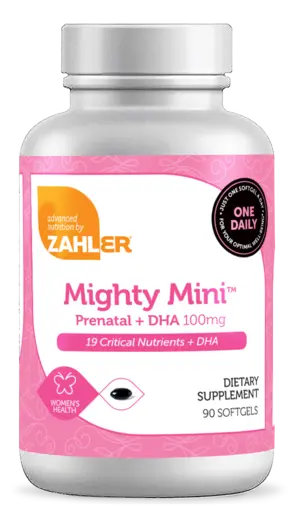 Mighty Mini Prenatal+DHA 90 Softgels
