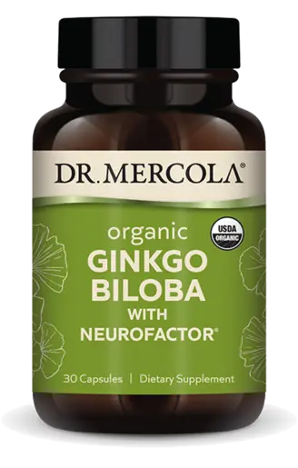 Organic Ginkgo Biloba 30 Capsules