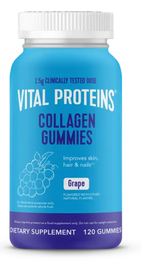 Collagen Gummies Grape 120 Gummies