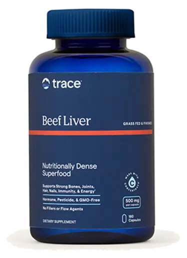 Beef Liver 500 mg 180 Capsules