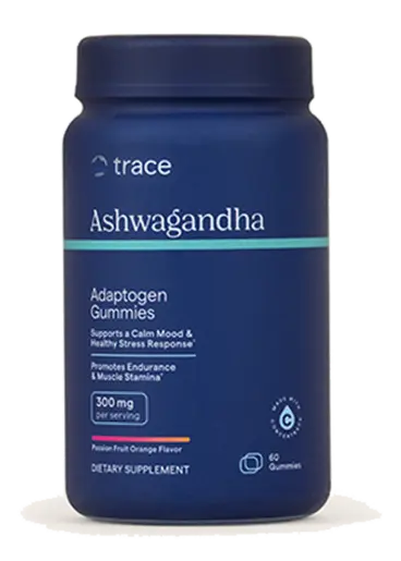 Ashwagandha Gummies Passion Fruit Orange 60 Gummies