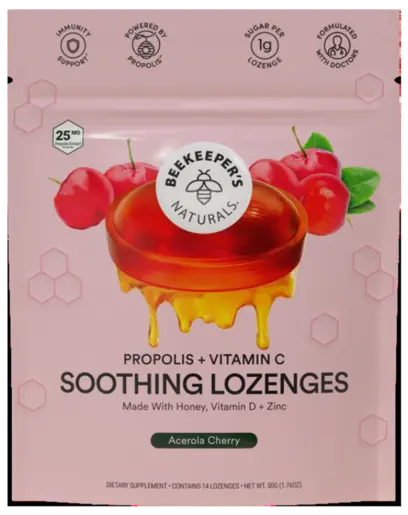 Propolis + VItamin C Lozenges Cherry 14 Lozenges