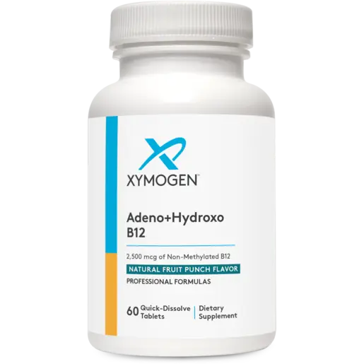 Adeno+Hydroxo B12 Natural Fruit Punch Flavor 60 Tablets