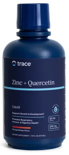 Liquid Zinc + Quercetin Orange Mango 16 fl oz