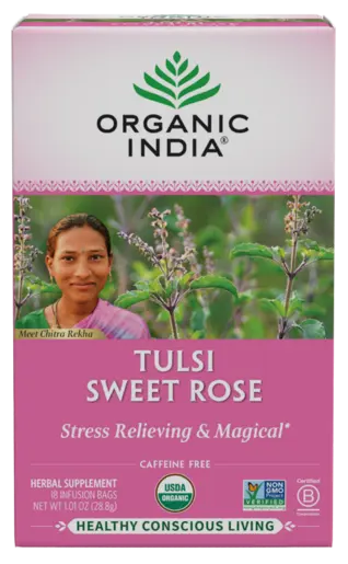 Tulsi Sweet Rose 18 Bags