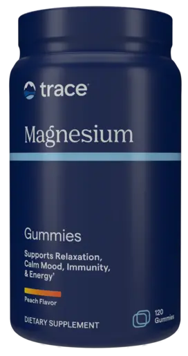 Magnesium Gummies Peach 120 Gummies
