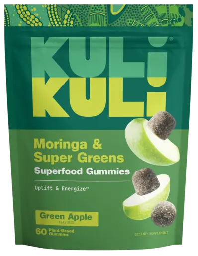 Moringa + Super Green Apple Gummies 60ct