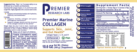 Collagen, Premier Marine
