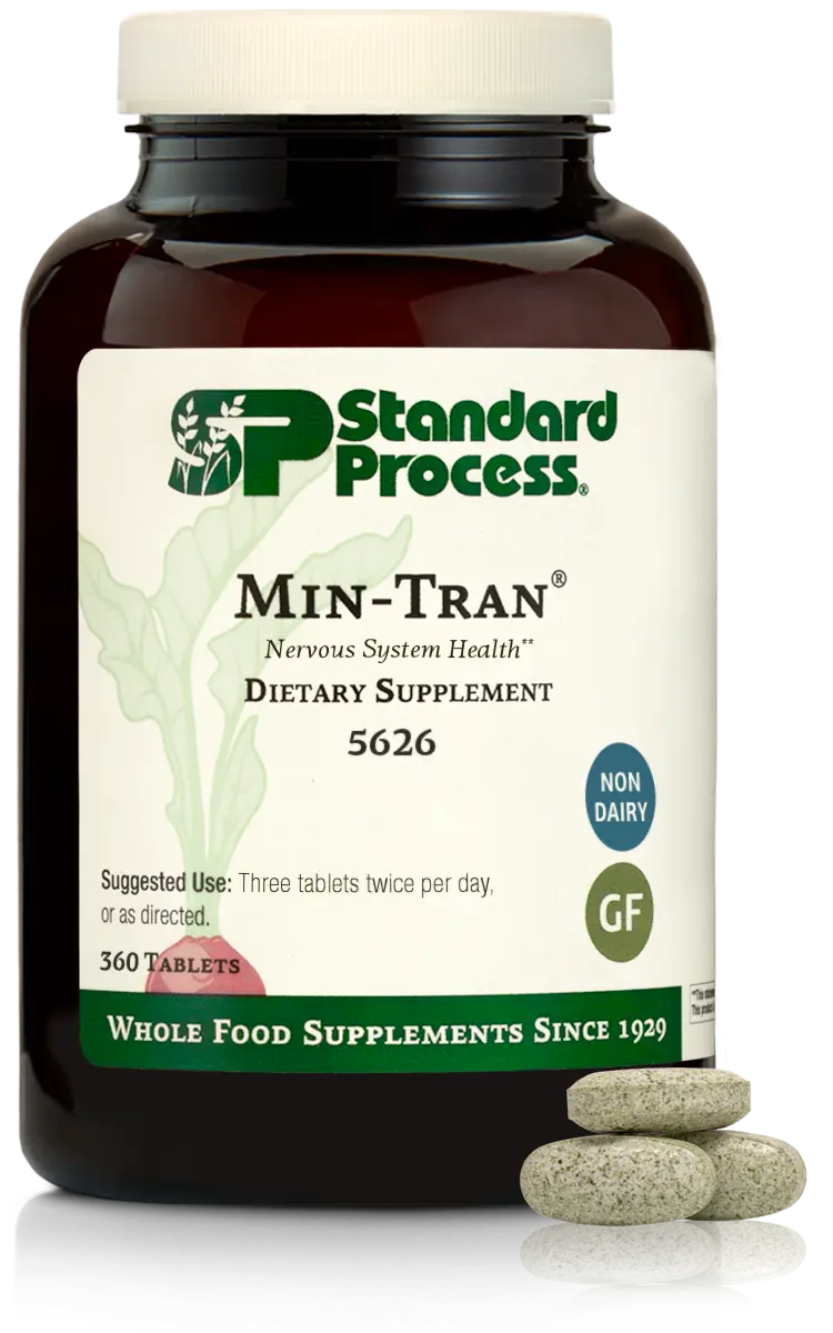 Min-Tran®, 360 Tablets Standard Process Inc