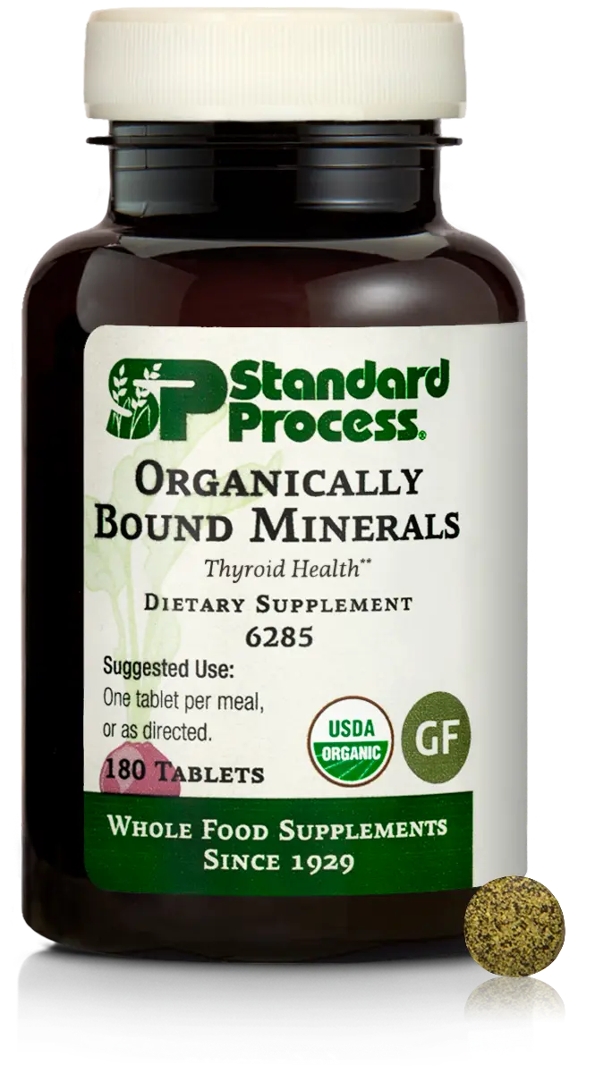 Organically Bound Minerals, 180 Tablets