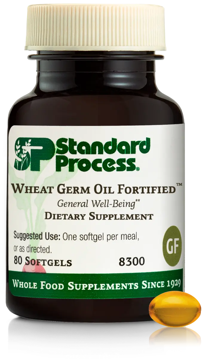 Wheat Germ Oil Fortified™, 80 Softgels