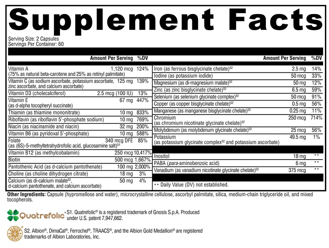 ActivNutrients® 120 Capsules XYMOGEN
