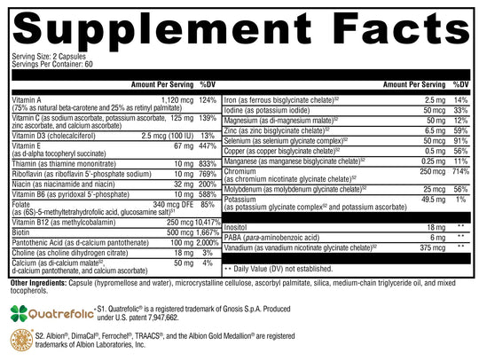ActivNutrients® 120 Capsules XYMOGEN
