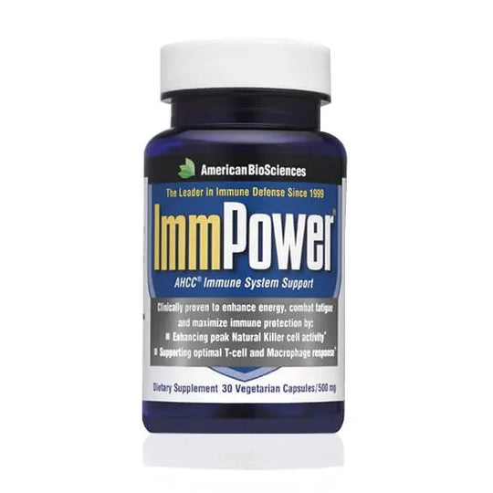AHCC Supplement Extended Release — ImmPower ER 60 Capsules — American BioSciences