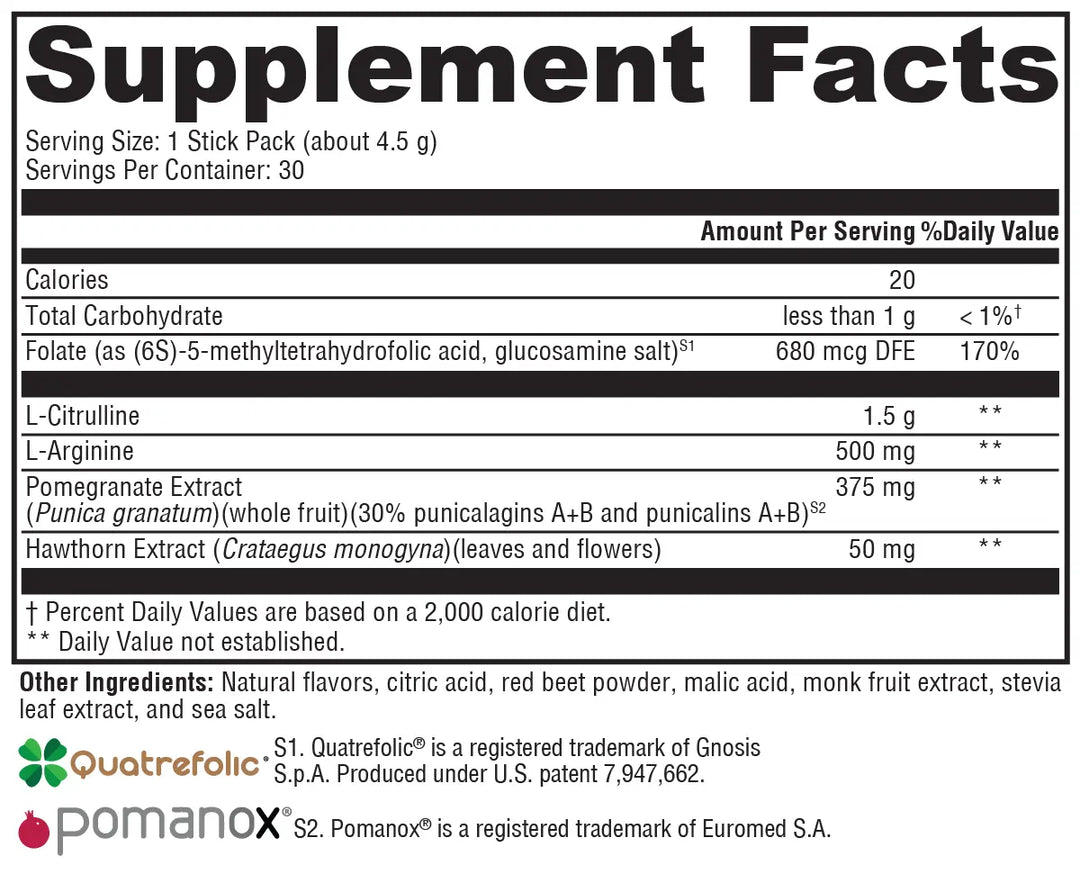 AngiNOX Elite Fruit Punch 30 Servings XYMOGEN