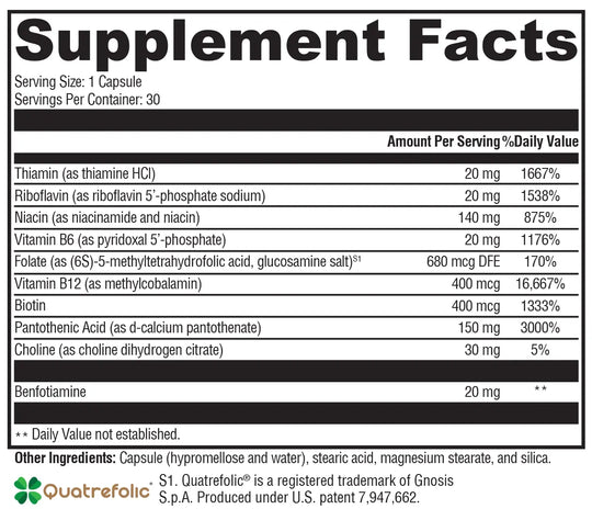 B Activ® 30 Capsules XYMOGEN