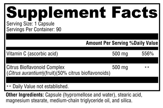Bio C 1:1™ 90 Capsules XYMOGEN