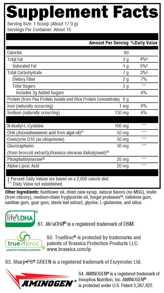 BrainSustain™ for Kids Vanilla Delight 15 Servings XYMOGEN