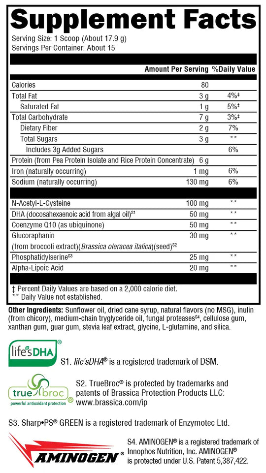 BrainSustain™ for Kids Vanilla Delight 15 Servings XYMOGEN