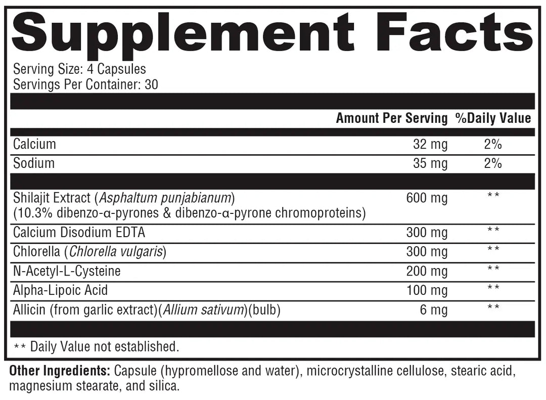 CheleX™ 120 Capsules XYMOGEN