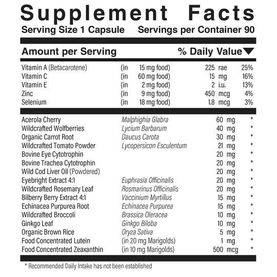 Complete Eye Health™ Food Research Products Store
